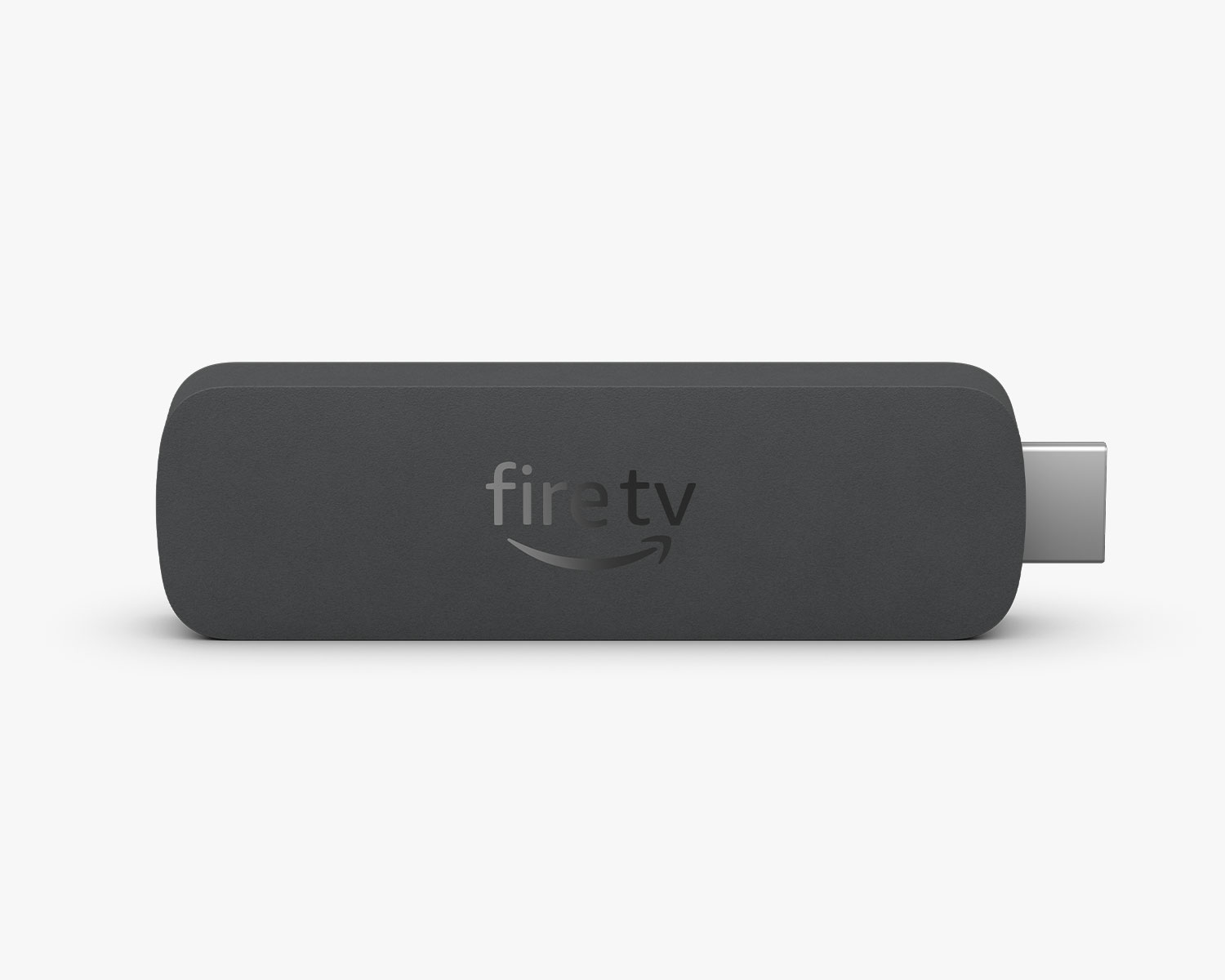 Fire TV Stick (4K Max): Dispositivo compacto con un conector HDMI en un extremo y una toma USB-C lateral, con un logotipo de 16 GB a su derecha.